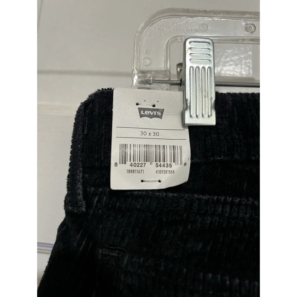 NEW Women's Black 711 Skinny Corduroy Pants Size‎ 30x30